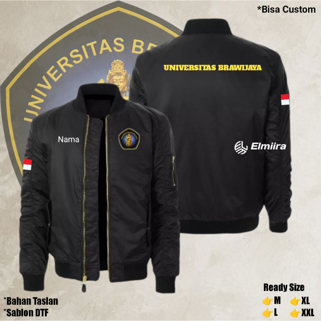 Jaket UNIVERSITAS BRAWIJAYA Bomber