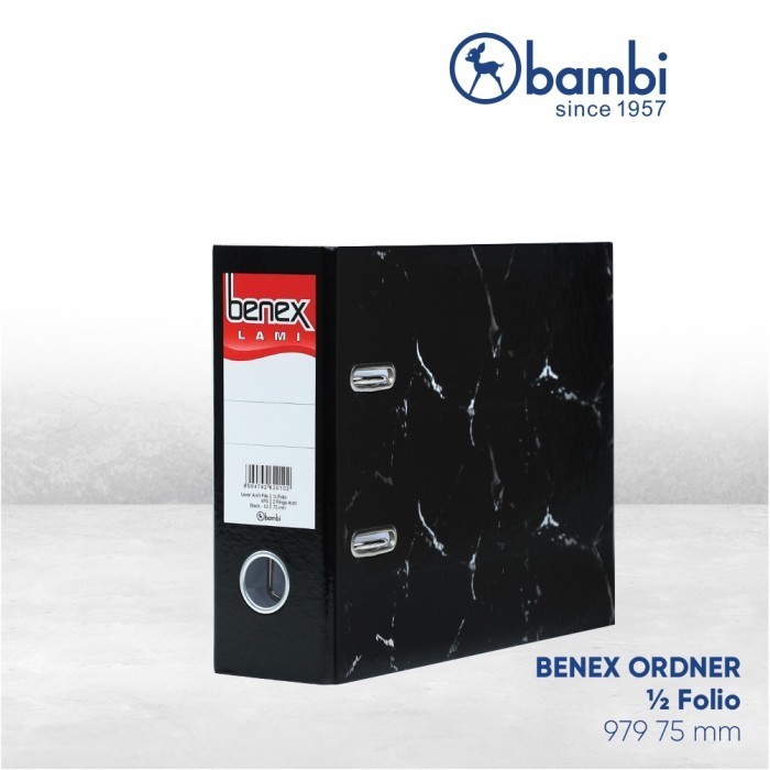 

Ordner Kwitansi A5 Benex Lami 979-10 Jumbo Size 75 mm Lever Arch File