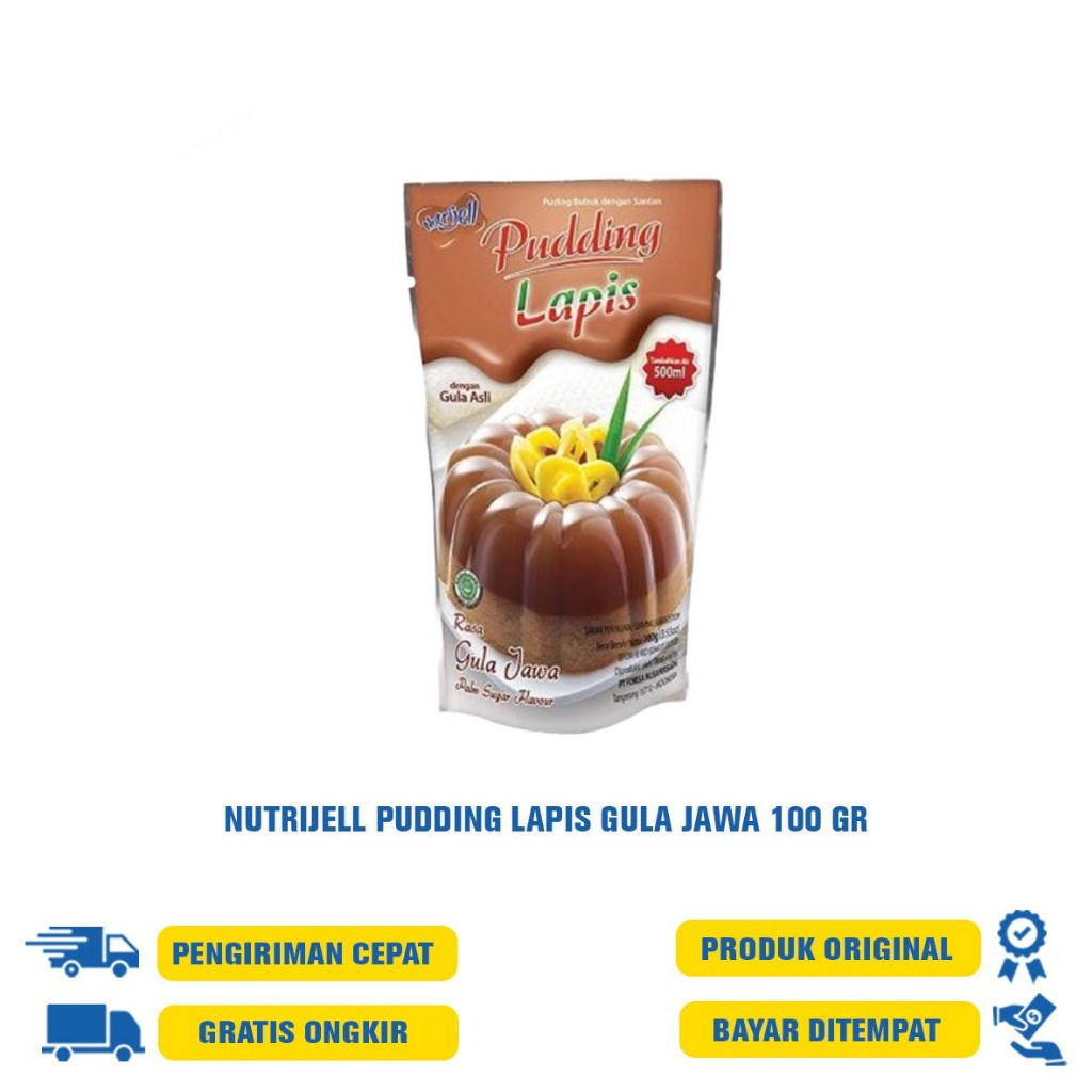

NUTRIJELL PUDDING LAPIS 110GR/NUTRIJELL PUDING
