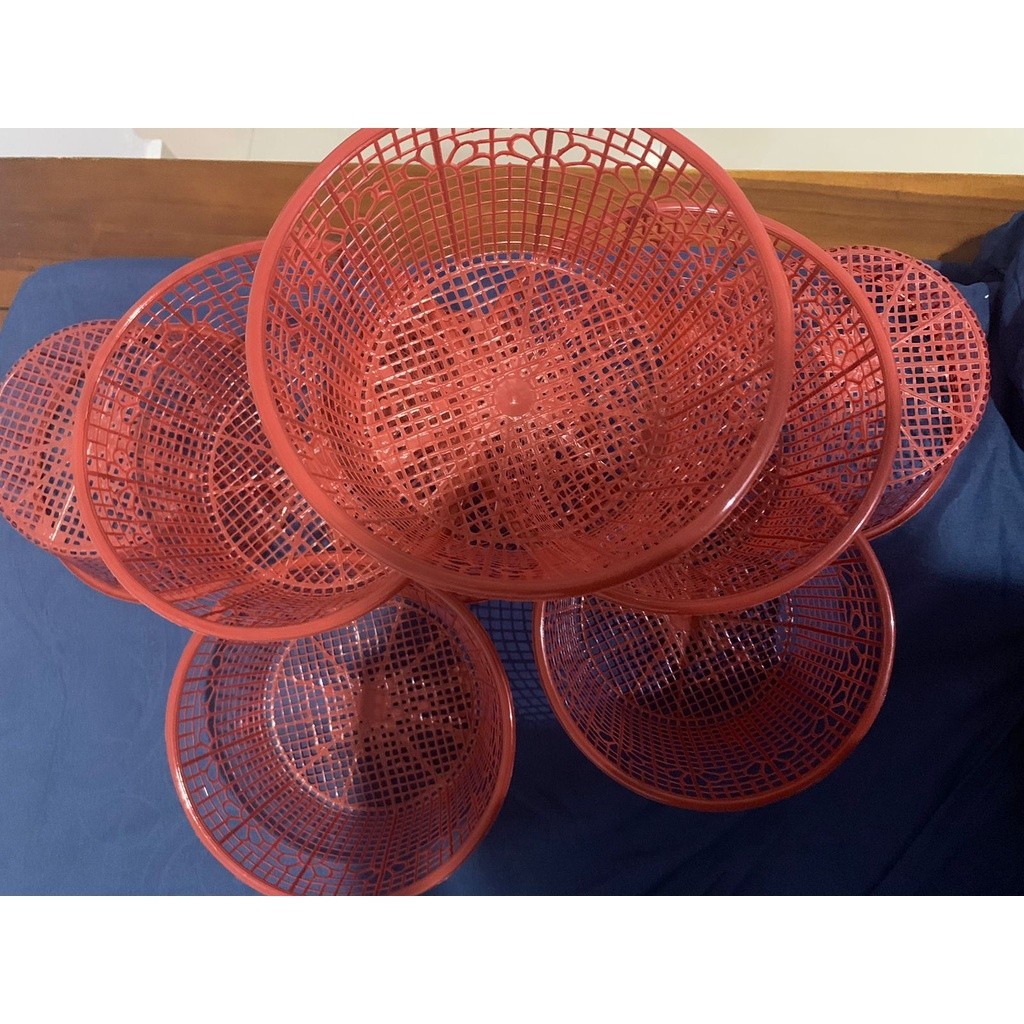 SID KERANJANG MAKANAN BESEK PLASTIK KERANJANG PLASTIK MURAH BULAT