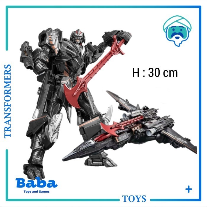 Transformers Deformation WEIJIANG MW001 Megatron Aircraft TLK Oversize /Bab