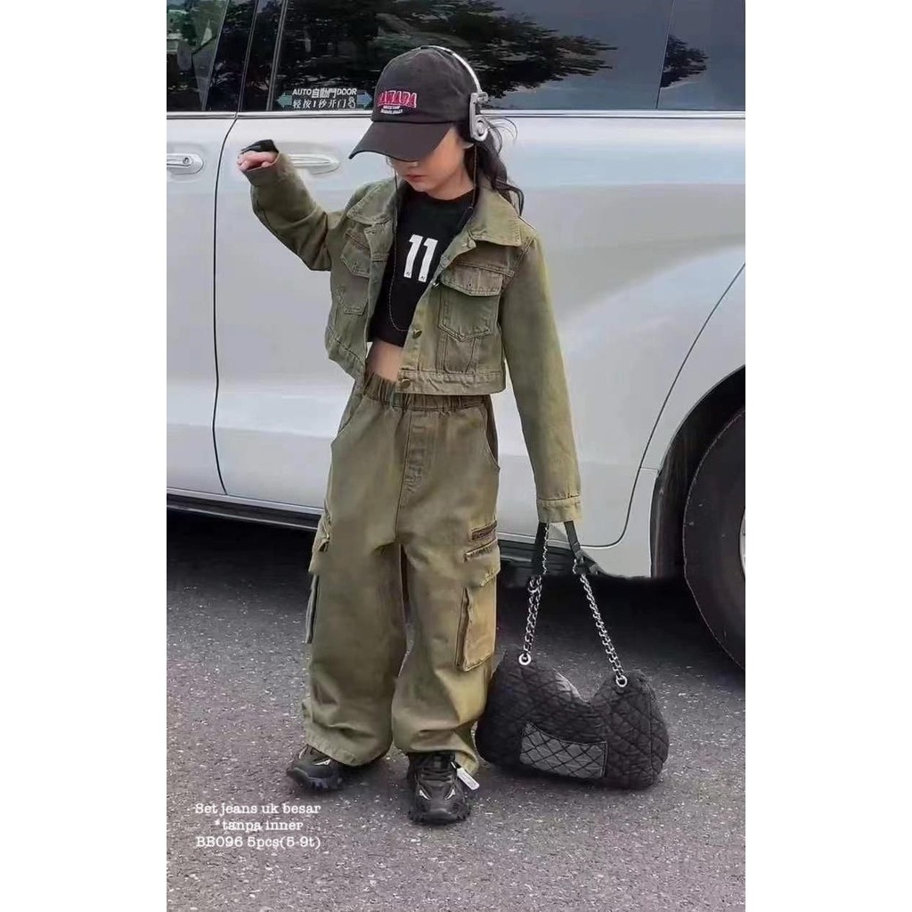 BB096 Set Jeans (Tanpa Inner)