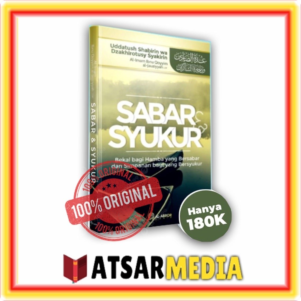 Buku Sabar dan Syukur Terjemah Uddatush Shabirin Al Abror Media