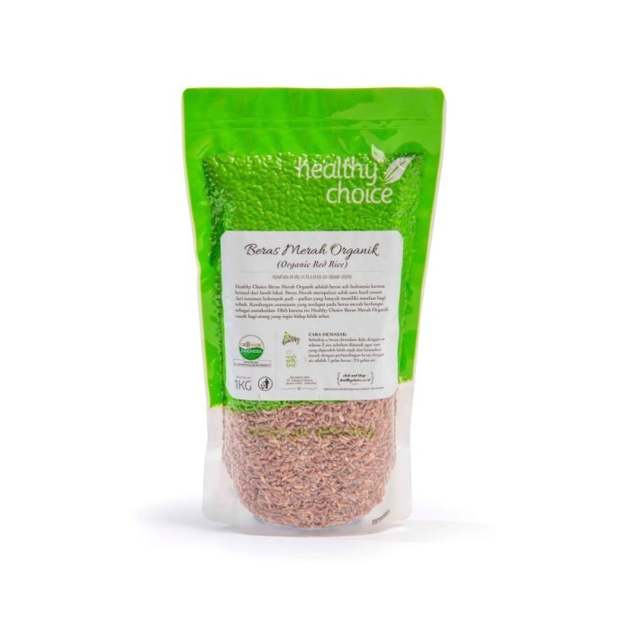 

Bundling 2 Pcs Healthy Choice Beras Merah Organik 1 kg