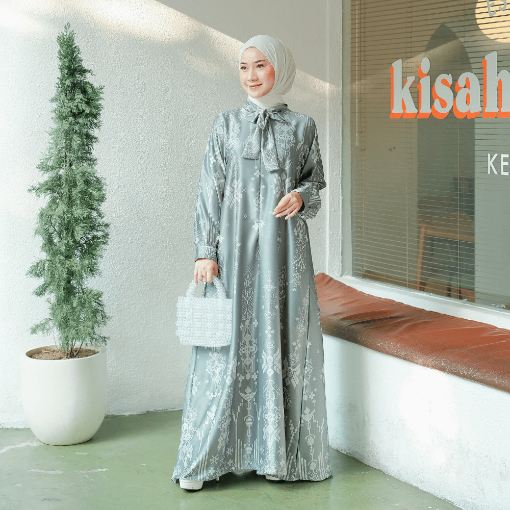 Gamis Wanita Kondangan Terbaru 2023 Pesta Mewah Elegan Busui SHIRINZEIN Haerumi// BAJU MODEL BARU KE