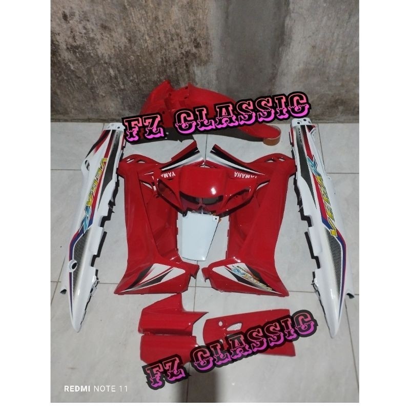 fullset full bodi halus Vega lama Vega r 2004 merah putih
