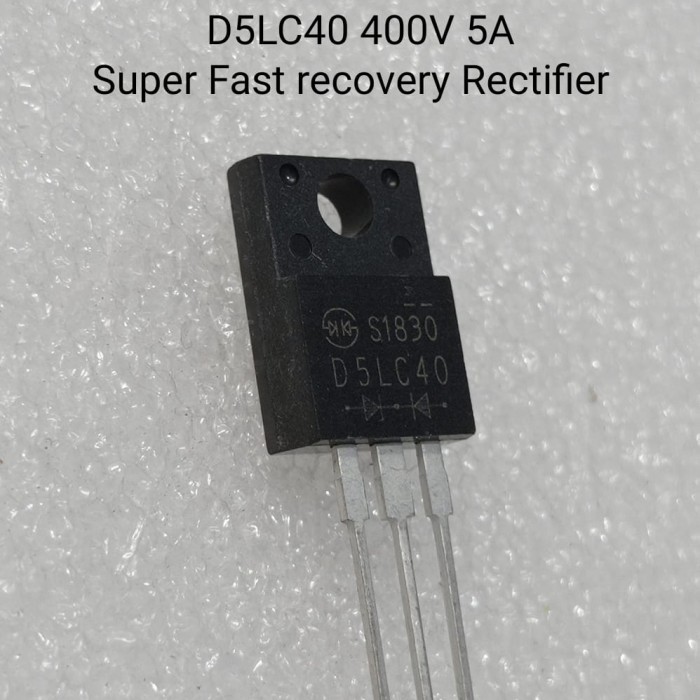 D5LC40 dioda 5A 400v super fast recovery rectifier -MU14