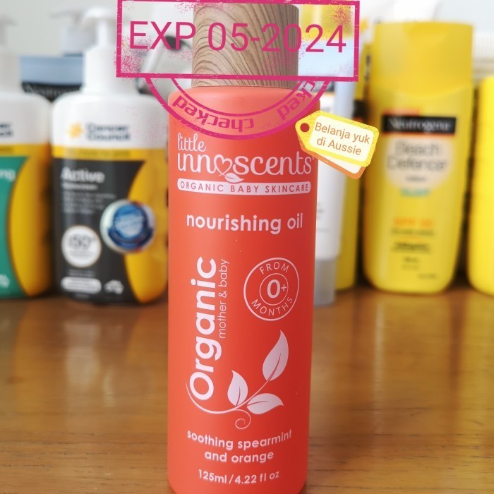(NEW) -little innoscents NOURISHING OIL 125ml - Made in Australia