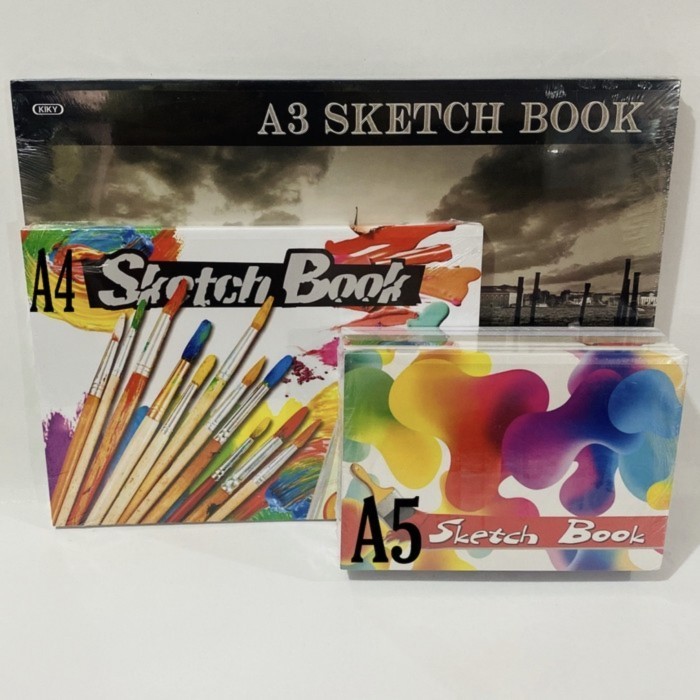 

✨LARIS✨ -SKETCH BOOK A3 KIKY / BUKU GAMBAR SKETSA A3 KIKY / 1 BUKU