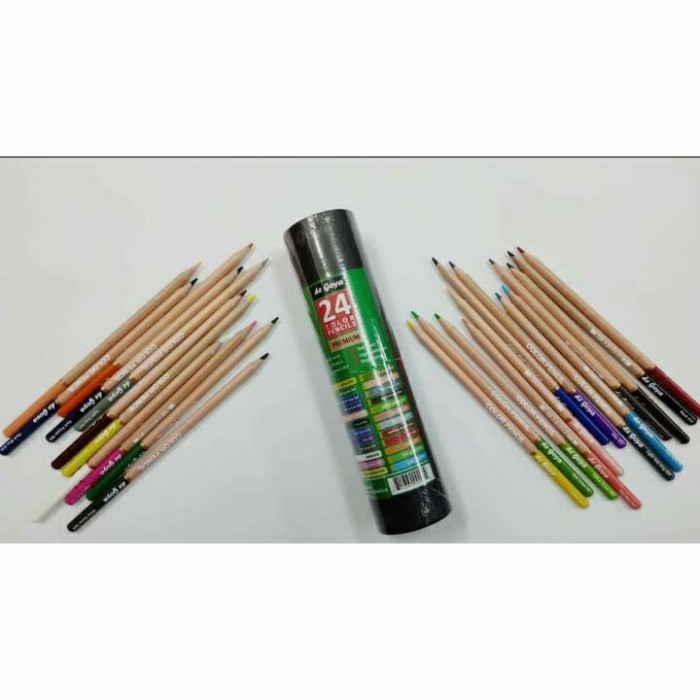

✨LARIS✨ -De Goya Color Pencils 24 Color Pensil Warna