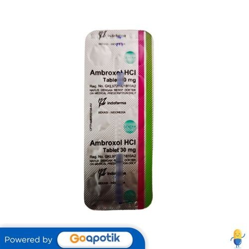 Ambroxol Indofarma 30 Mg Strip 10 Tablet
