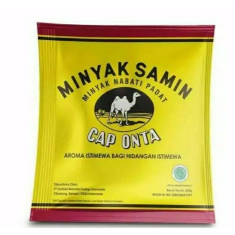 

Minyak Samin 200 Gram Cap Onta Minyak Nabati - ALF06