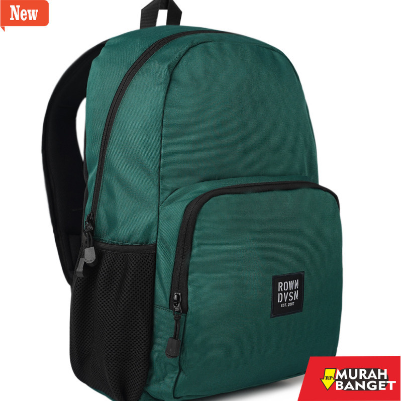 Tas Ransel Pria Kekinian Rown Dvsn Bag pack Green - Rown Division Tas Ransel Pagodiella Green