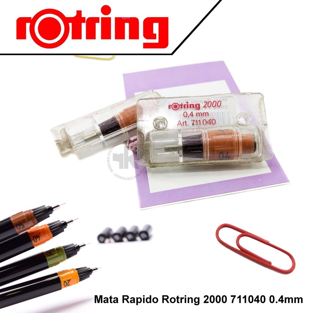 

Rotring 2000 711 Mata Rapido 0.4mm 040