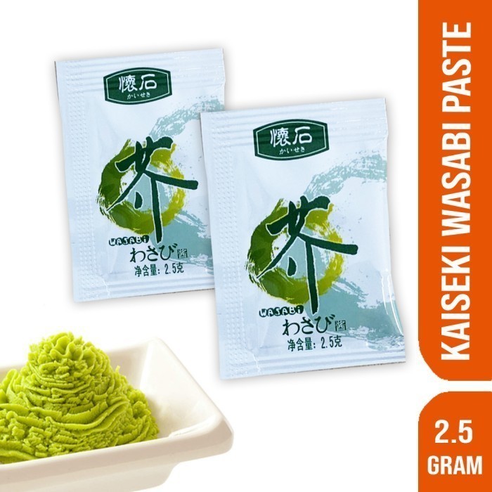 

Wasabi Sachet Paste Kaiseki 2.5gr HALAL WJM