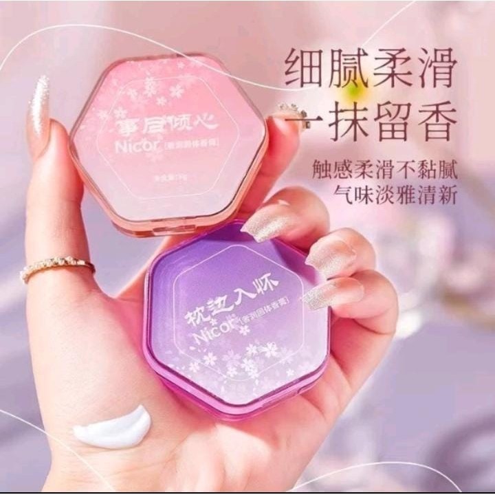 PARFUM UNISEX NICOR SOLID BALM 5GR PARFUM BALSEM PARFUM SOLID PARFUM OLES MAKE SCENTED SOLID PARFUME