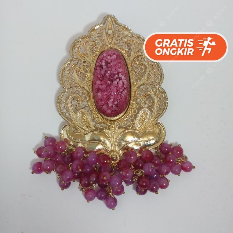 Terlaris ~Bros mix Batu Druzy Bros Unik Bros Baju Bros Hijab Premium Bros Laris Bros Wanita Kekinian