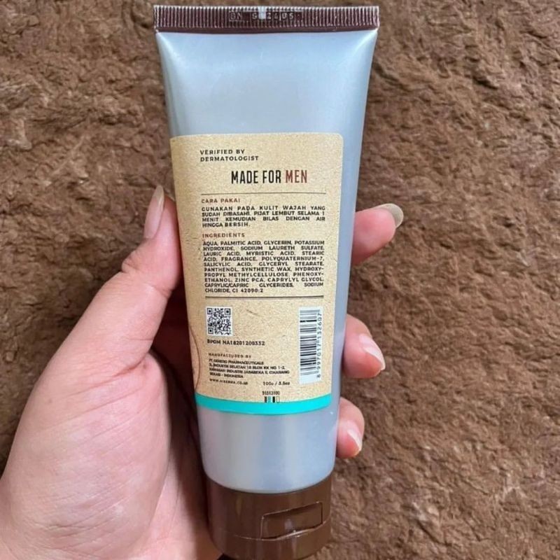 preloved His erha gentle acne facial wash