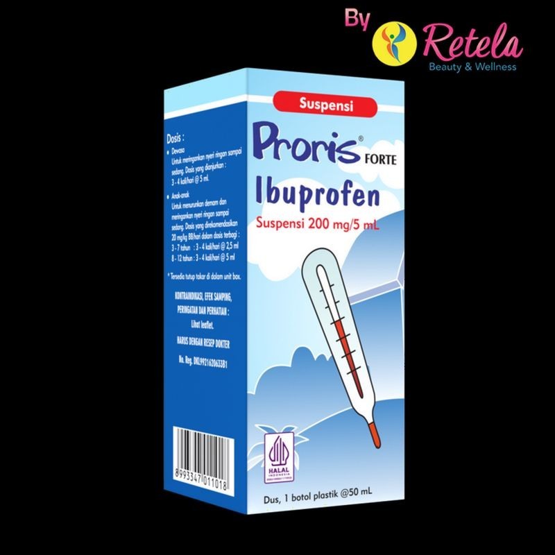 PRORIS FORTE SUSPENSI 50ML STRAWBERRY
