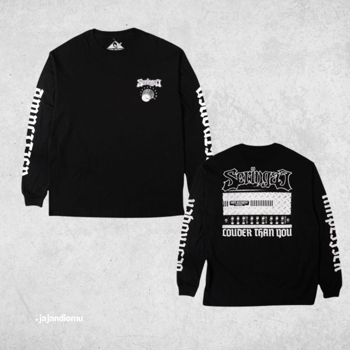 Ls Seringai - Amplifier - Hitam, S