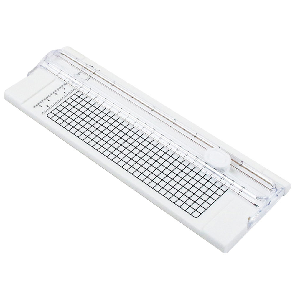 

A4 Bidirectional Cutting Paper Cutter with Pull-out Ruler Cutting Mat Machine Scrapbook Trimmer School Home Stationery
