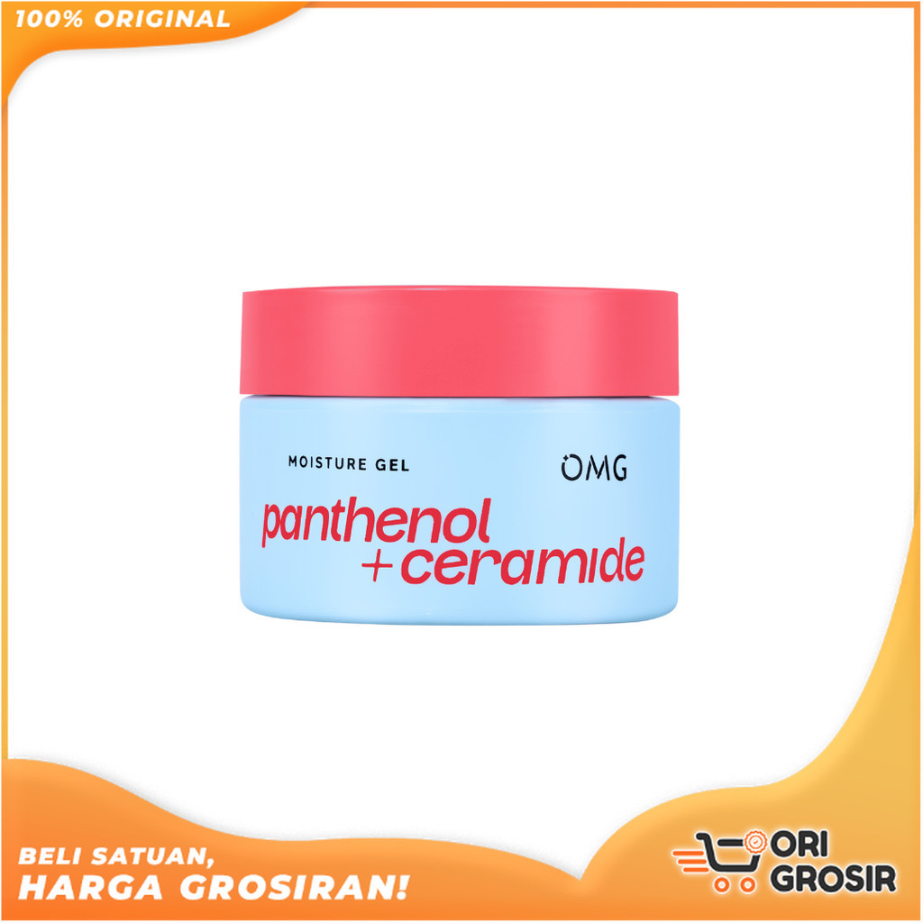 ORI Grosir OMG Oh My Glow Panthenol + Ceramide Moisture Gel 30g - Pelembab Wajah Memperbaiki Skin Ba