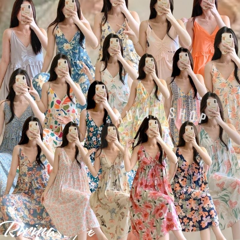 DASTER KEKINIAN PIYAMA BAJU TIDUR WANITA POLOS RUMBAI RAYON IMPORT JUMBO OVERSIZE DASTER TALI TANKTO