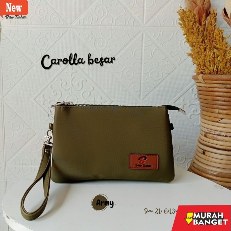 tas selempang wanita shopee haul CAROLLA BESAR Slingbag BY BIRU TSABITA Bisa Cod