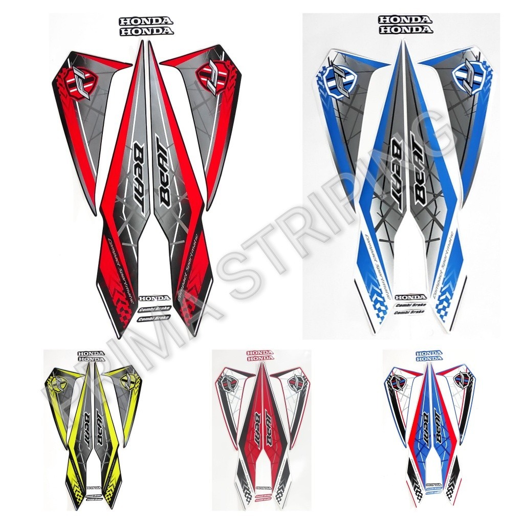 STRIPING STIKER MOTOR BEAT FI 2016