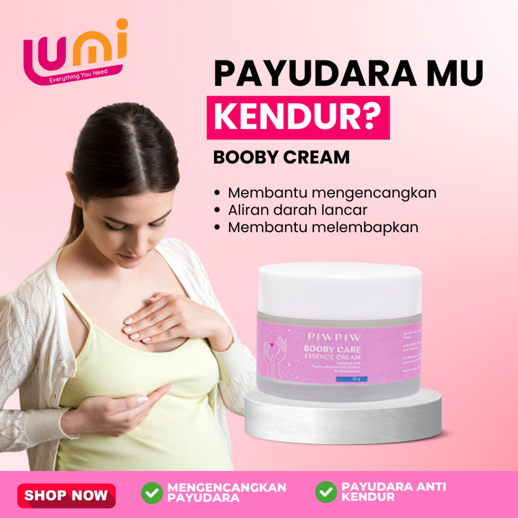 PIW PIW BOOBY CARE ESSENCE CREAM / PENGENCANG PAYUDARA