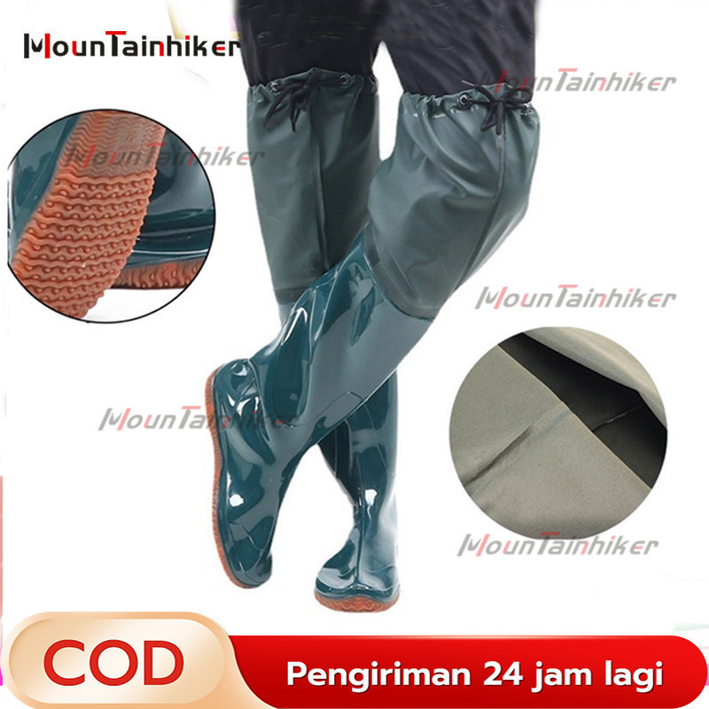 Sepatu Boot Sawah Panjang Pria Anti Air Impor Waterproof Sepatu Bot Tinggi SEPATU BOOTS SAWAH PETANI