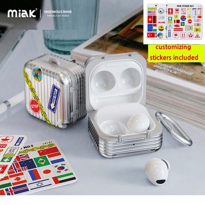 Korea GALAXY {Buds2/Buds 2Pro/Buds2/Buds FE/LIVE}Protective Case Luggage Shaped shockproof