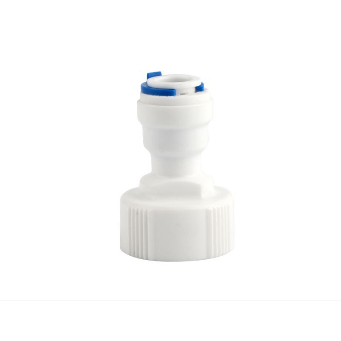 Konektor Sambungan Pipa 3/4" Drat Dalam Lurus ke Selang RO 1/4 dan 3/8