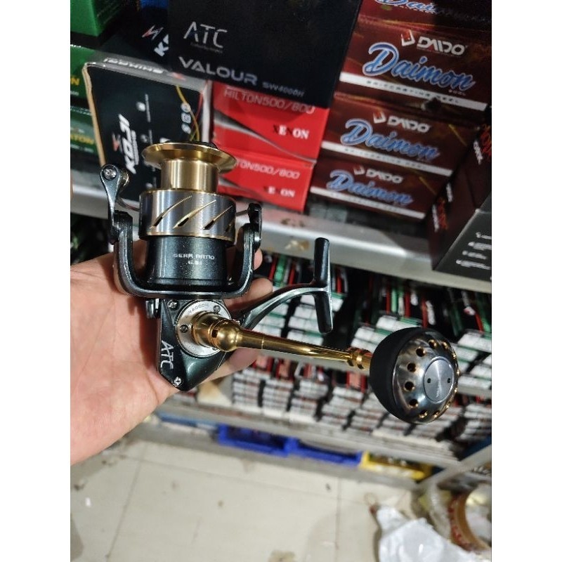 Reel pancing atc valour SW 4000 h power handel pancing