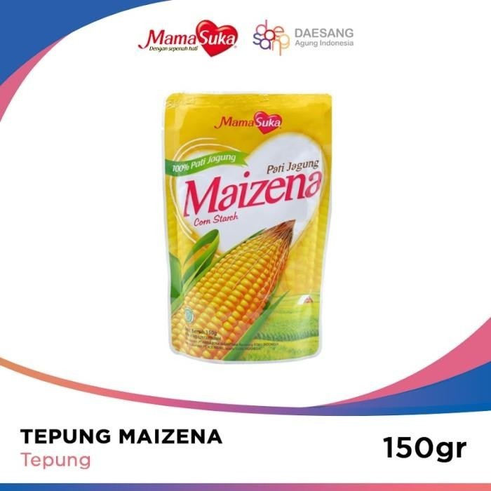 

[Tokome23] COD MamaSuka - Tepung Maizena 150 gr Bahan Jagung