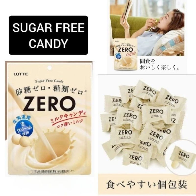 

Lotte Zero Candy Permen Sugar Free Japan Korea Bebas Gula/Sugar Free