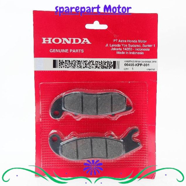 kampas rem - kampas rem depan supra x 125  KPP part motor