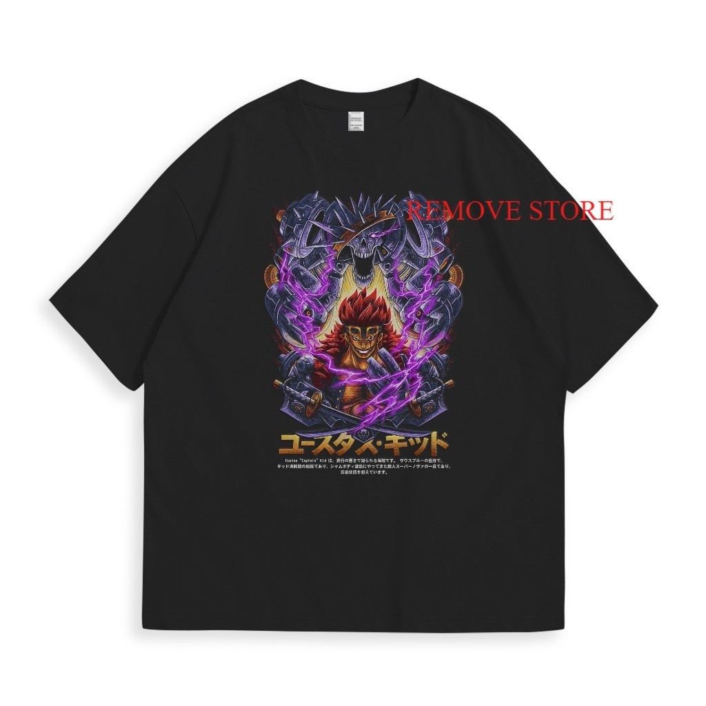 T shirt - Kaos Anime Distro | EUSTASS KID | Cotton Combed 30s Premium