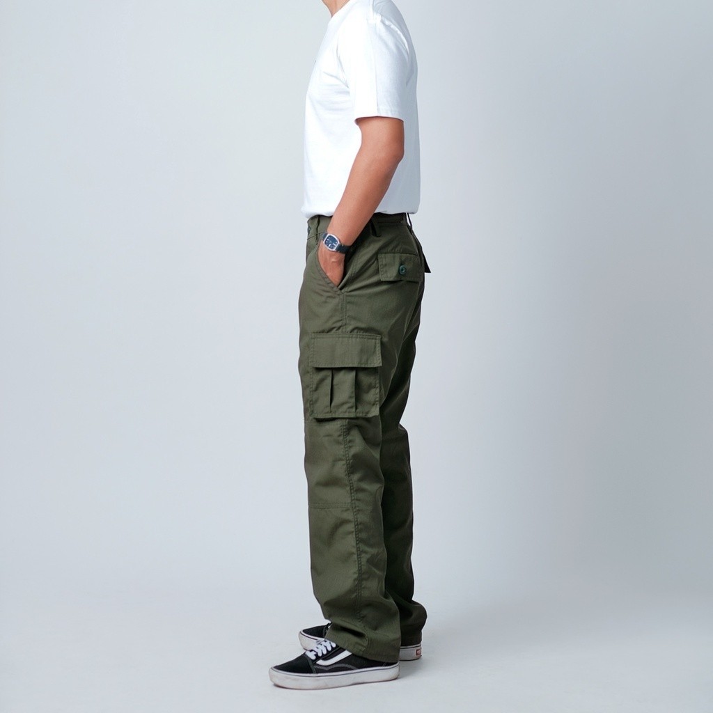 TERMURAH Celana cargo panjang pria gombrong Celana cargo reguler pria
