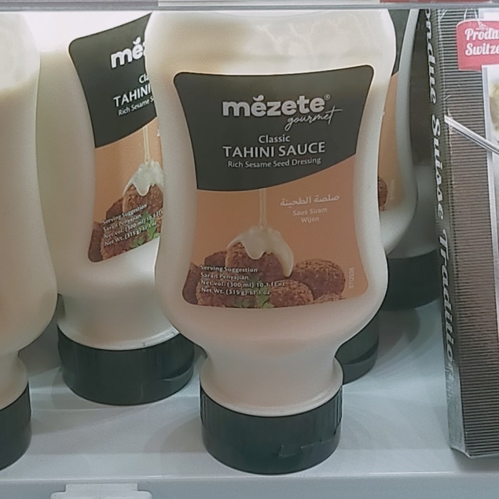 

mezete classic tahini sauce saus dressing sesame 315gr