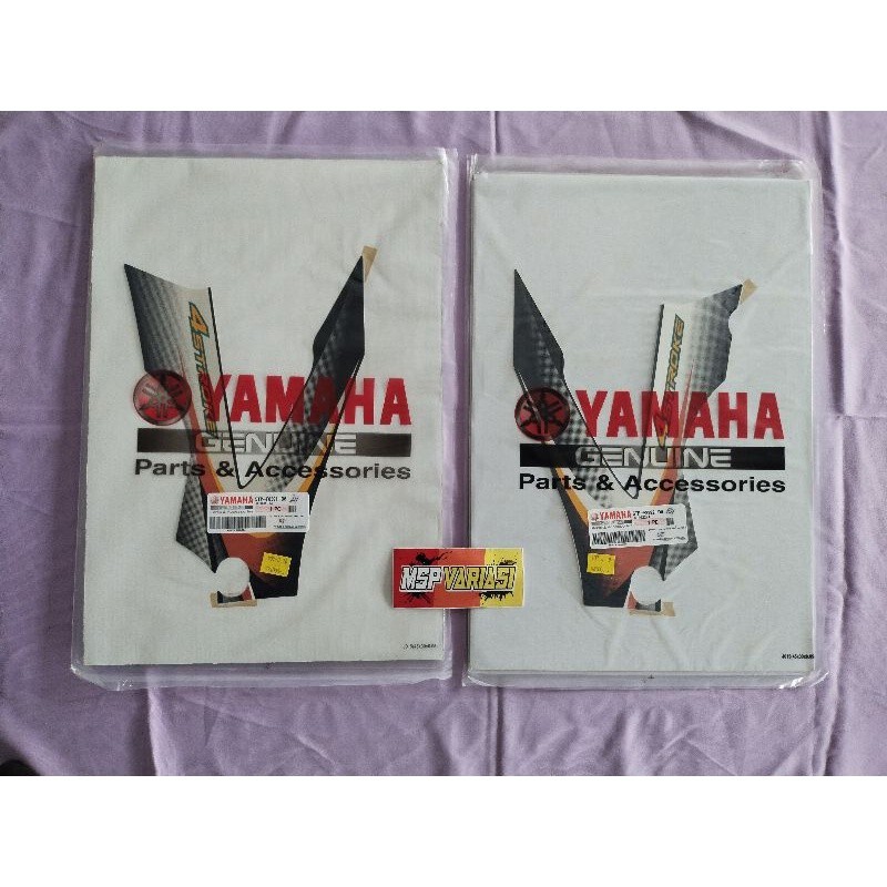Striping Motor Yamaha Jupiter Z Pelx Ruji 2005 Hitam Orange Original Ori asli Yamaha Genuine Part