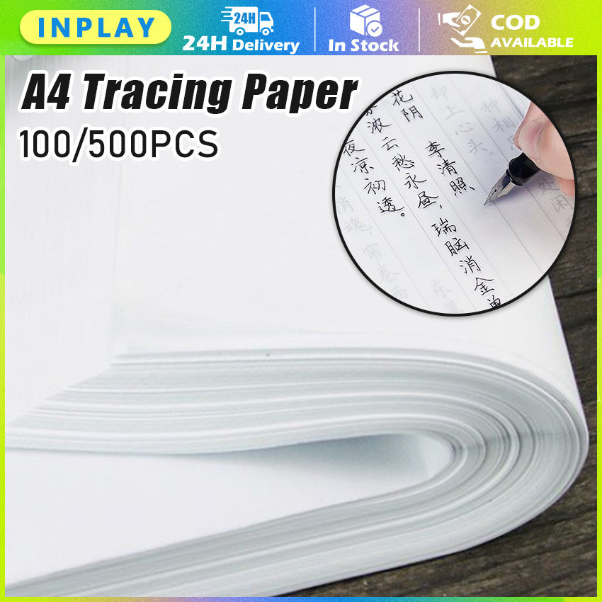 

100/500Pcs Tracing Paper A4 / Kertas Kalkir / Tracing Paper Art Gambar Arsitek