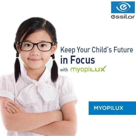 Lensa Essilor Myopilux Max Airwear 1.59 Crizal