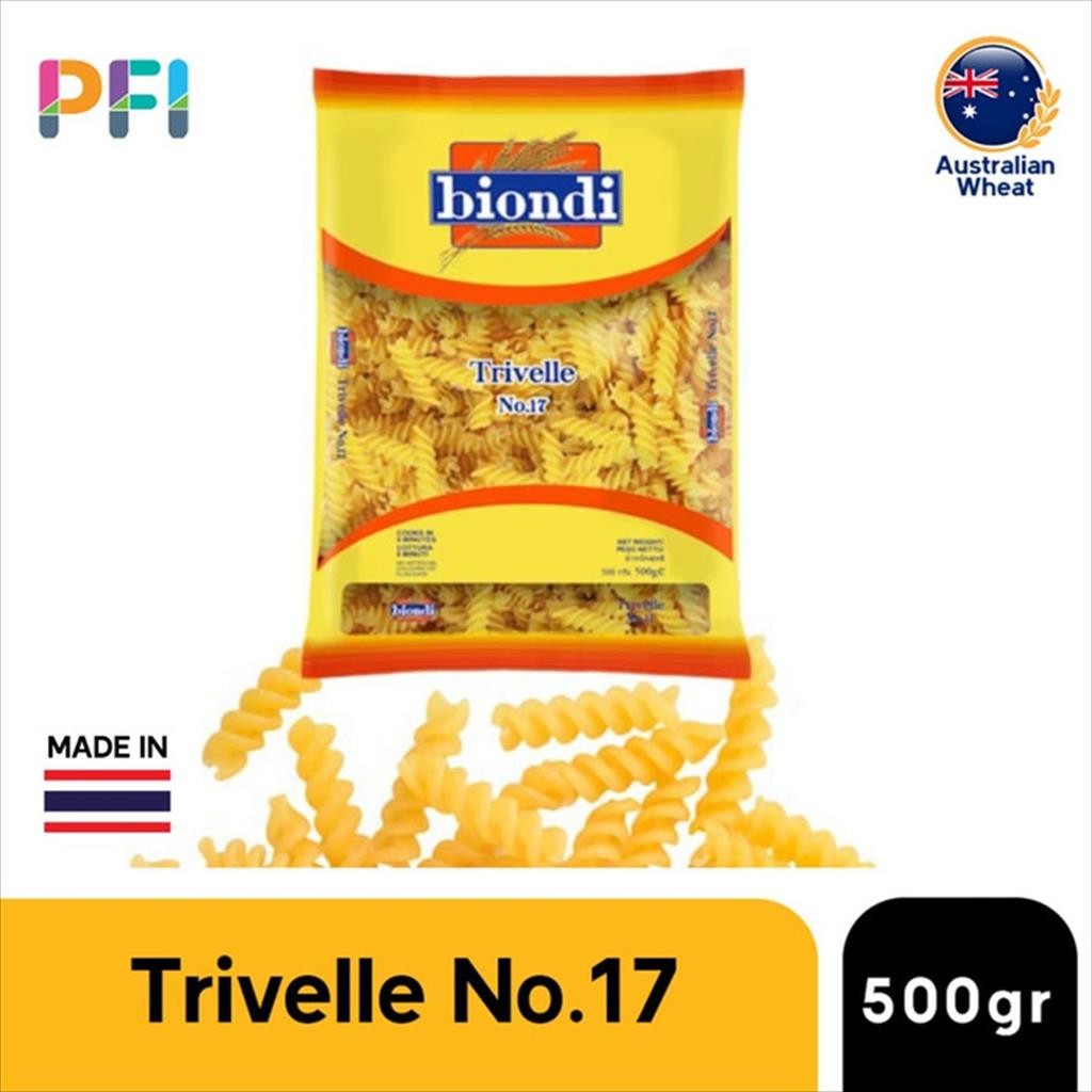 

Pasta Biondi Trivelle No 17 500gr