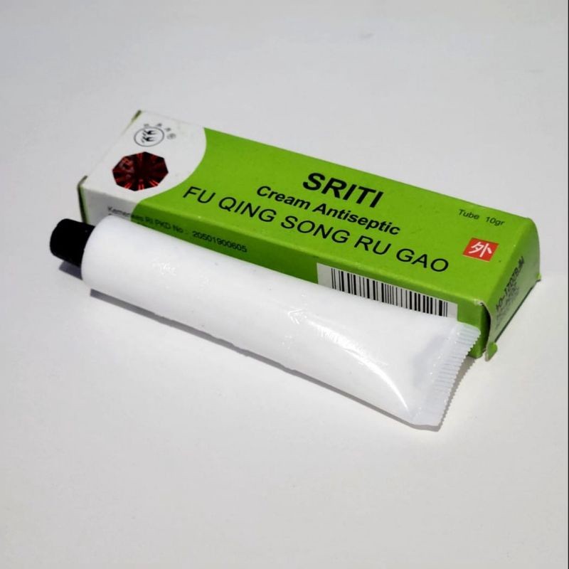 Salep Sriti Cream Antiseptic Walet Gatal Original Asli Krim Antiseptik 10gr Walet Fu Qing SongRu Gao