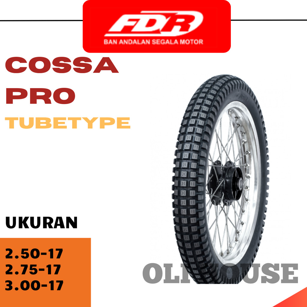 Ban Luar FDR  Ring 17 COSSA PRO 250 275 300 Tubetype