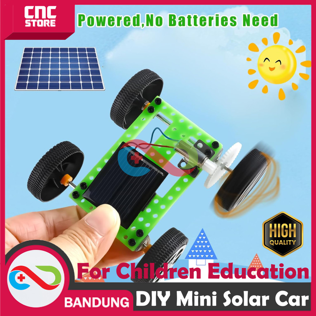 MINI SOLAR TOY DIY CAR CHILDREN EDUCATIONAL
