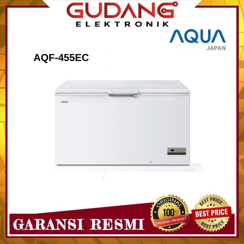 CHEST FREEZER AQUA AQF 455 EC FREEZER BOX 429 LITER AQUA  AQF-455EC