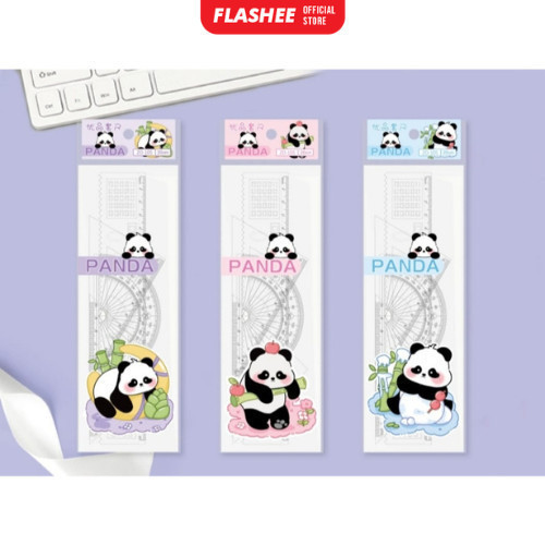 

Penggaris Set Isi 4 Model Ruler Set 4 Akrilik Gambar Random