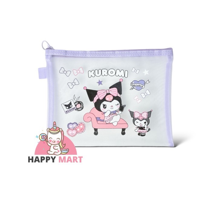 

kotak pensil A5 motif sanrio kuromi / cinnamorol - A5 kuromi